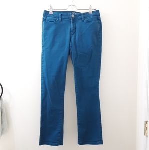 🌻LOFT blue denim modern straight leg